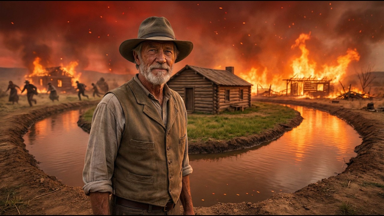 They Mocked Him For Building a Moat Around His Property — Until Fire Season Came During Drought