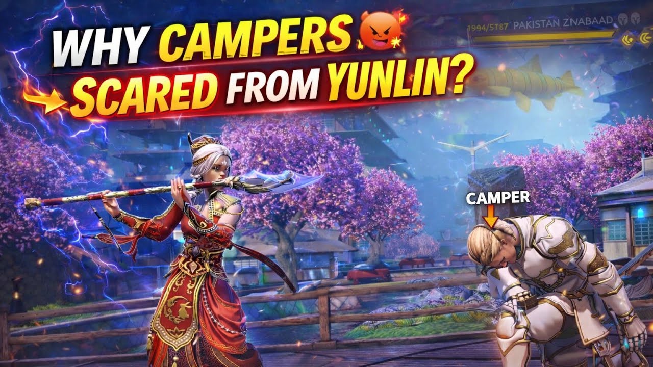 Why campers scared from yunlin! 😱@ShadowFightGames 