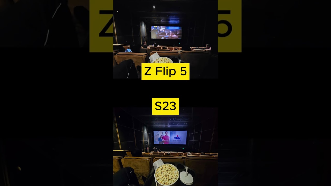 Epic Tech Clash: Samsung Z Flip 5 vs. Samsung S23 Camera Battle!