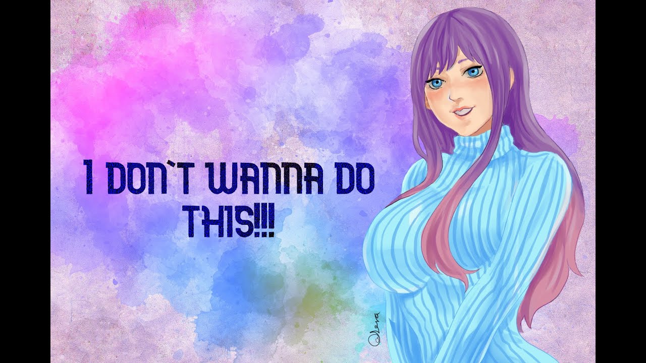 ASMR - I don't wanna do this | Girlfriend roleplay | Typing in background