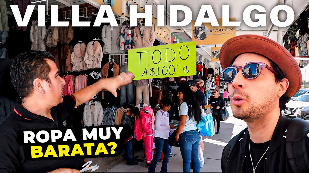VILLA HIDALGO el Paraíso de la ROPA BARATA! 🇲🇽 Donde COMPRAR Y COMER! ✅ JALISCO MEXICO