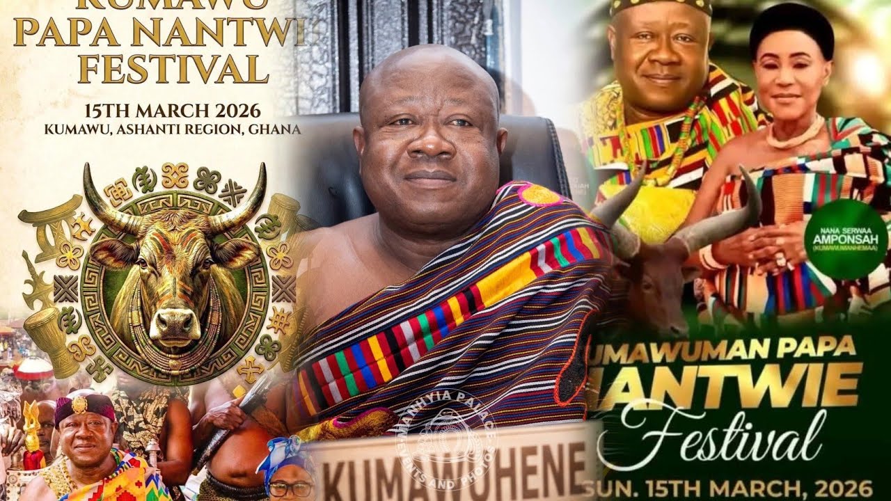 Historic Moment: Barima Sarfo Tweneboah Kodua Unveils Papa Nantwie Festival 2026