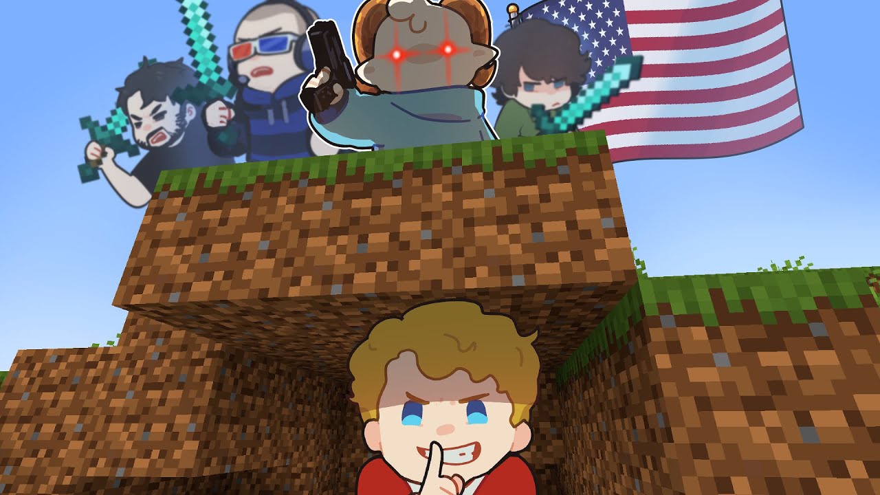 Самая смешная игра в прятки в Minecraft...