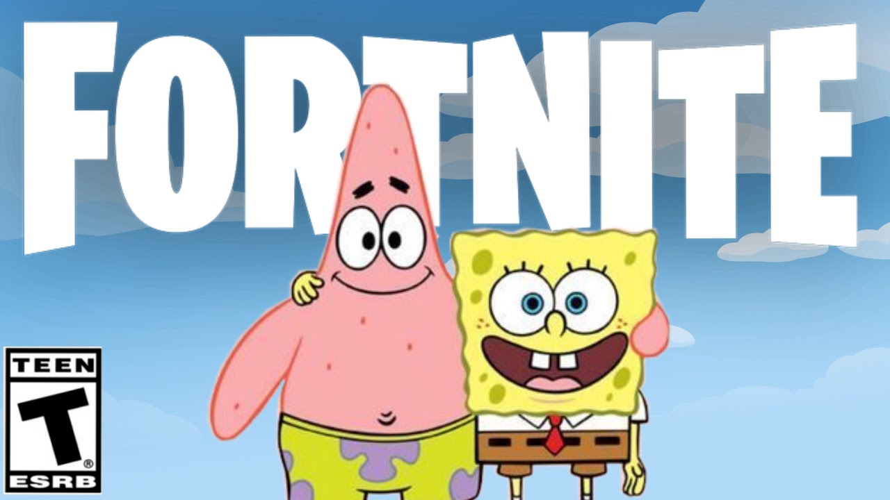 OMG THANK YOU FORTNITE.!!! ( MORE SPONGEBOB)