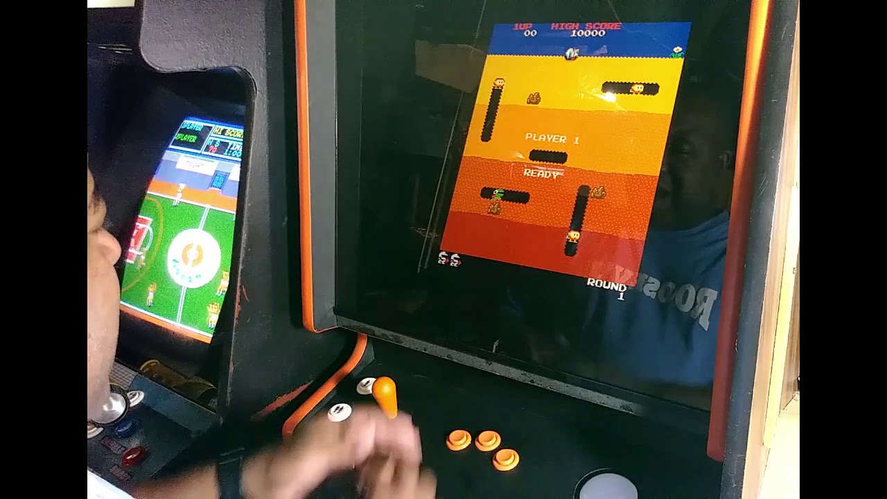 Arcade Dig Dug the easy way to score 1million points(remake video)