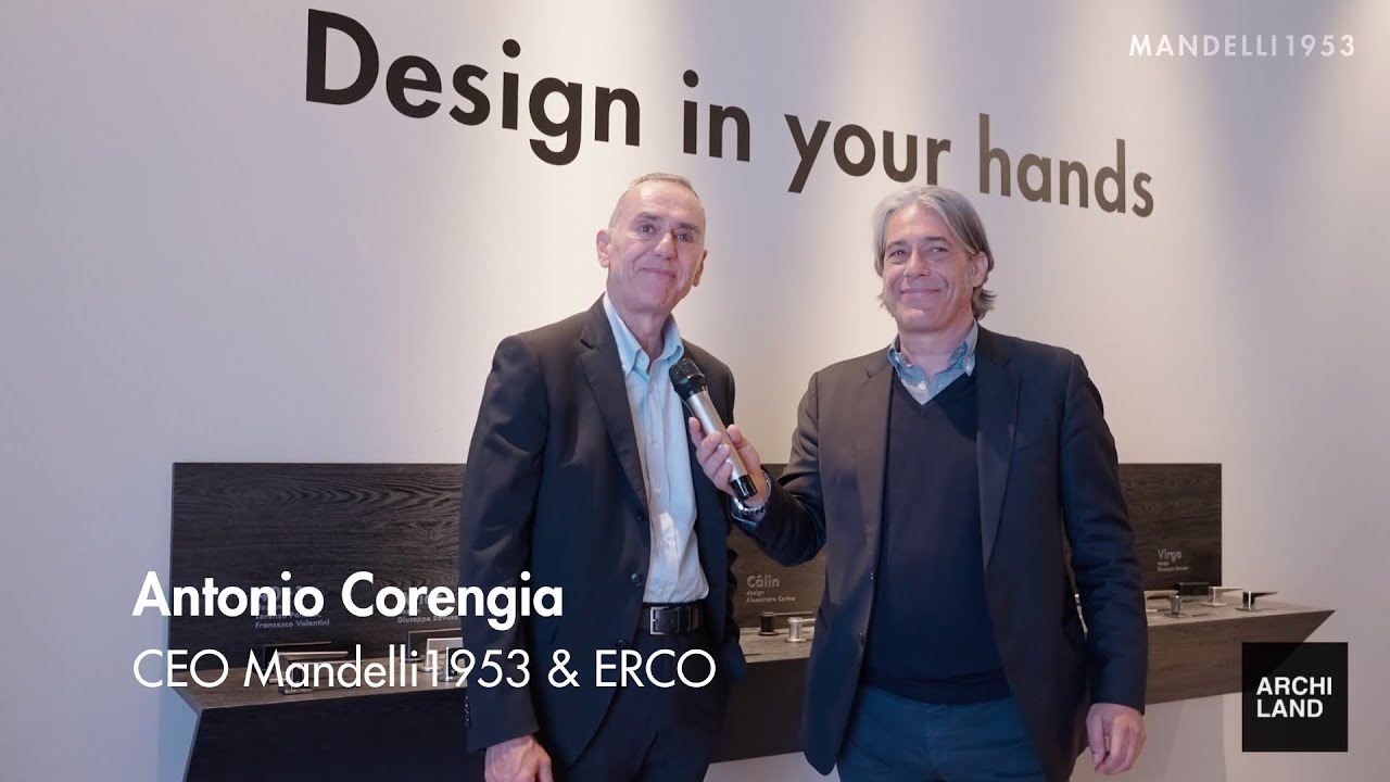 Giorgio Tartaro interviews Antonio Corengia, CEO of Mandelli1953 and ERCO
