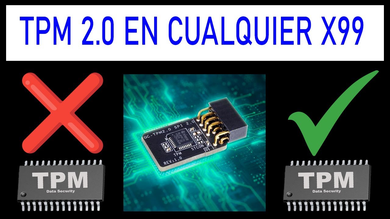 ✅Cómo Instalar un Chip TPM 2.0 en CUALQUIER X99: Guía Completa