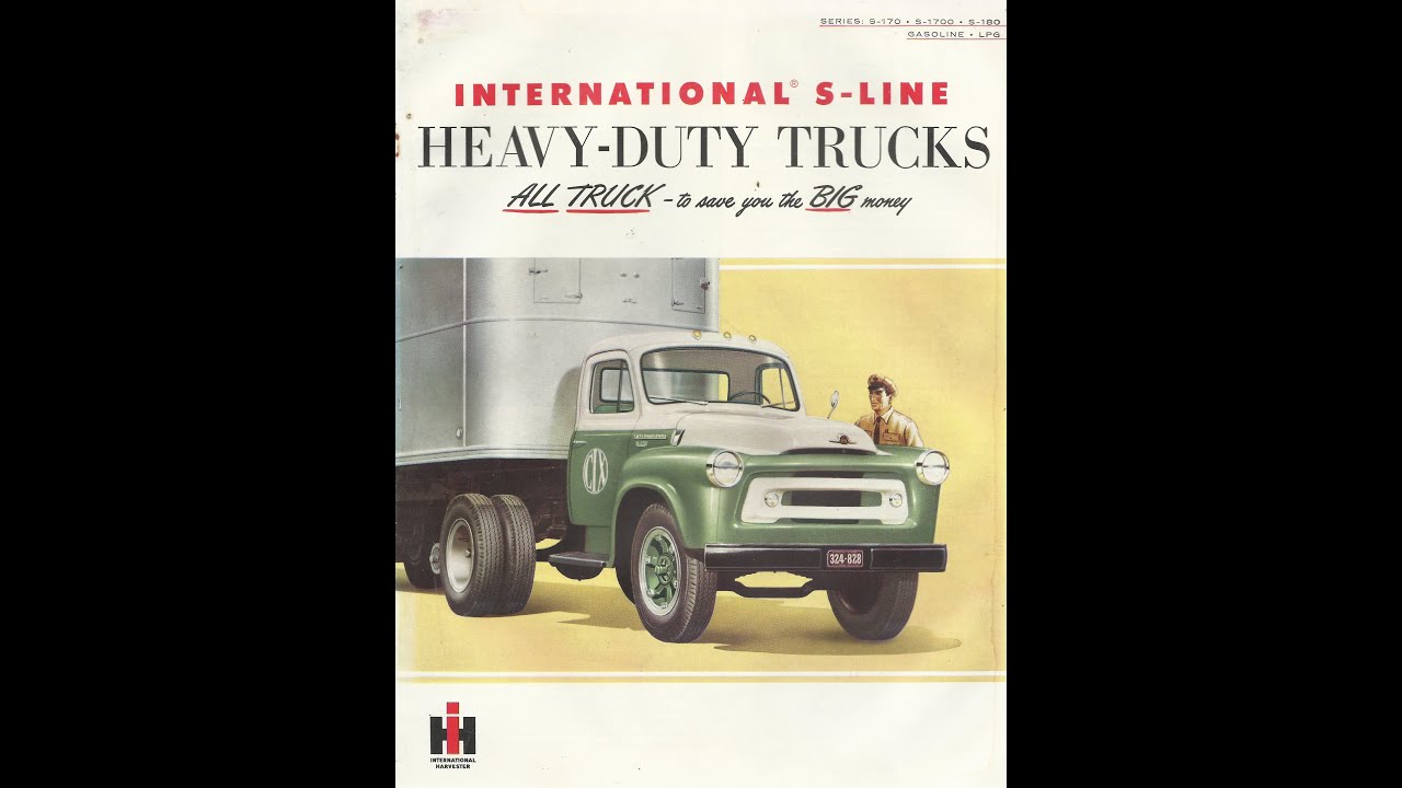 1955 Heavy-Duty S-Line Trucks by INTERNATIONAL
