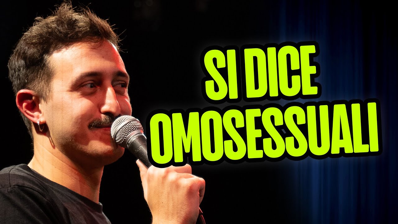 Innanzitutto si dice OMOSESSUALI #standupcomedy