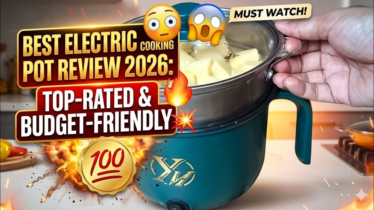 Best Electric Cooking Pot Review 2025: Top-Rated & Budget-Friendly Picks😳😱💥🔥💯👍