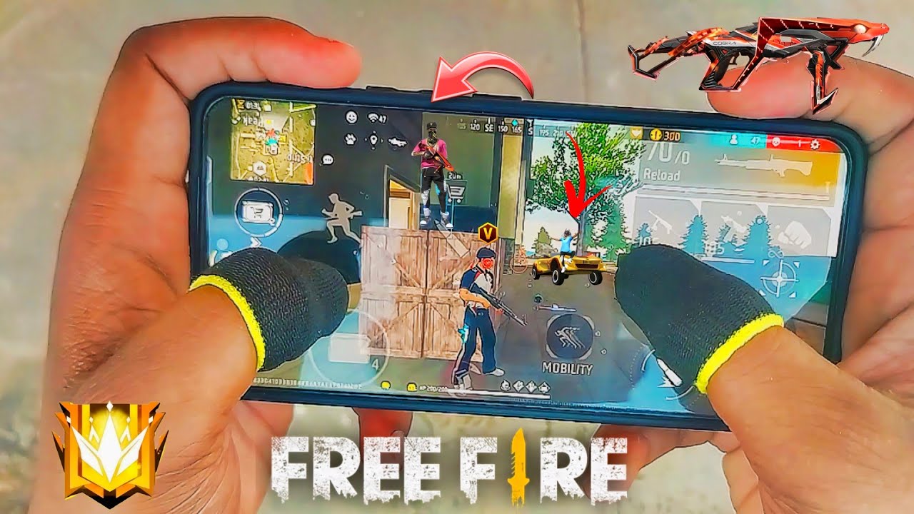 HANDCAM ⚡ Vivo T4 5G Free Fire Gameplay 😱