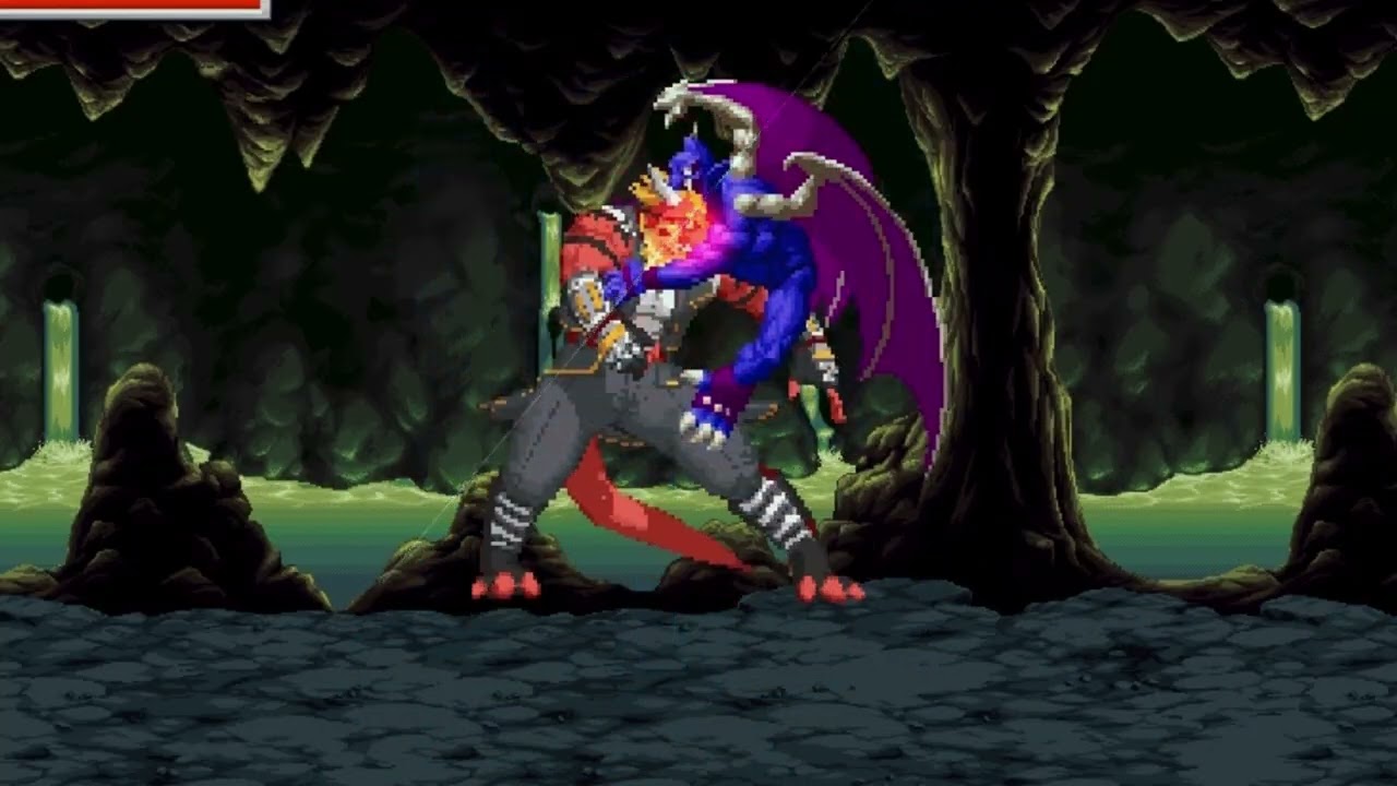 Mugen Delga Action - Firebrand's Grab