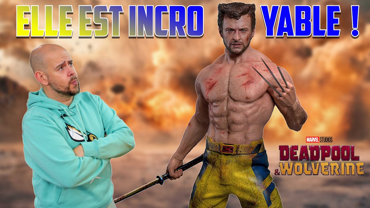Elle Est INCROYABLE !!! Hot Toys Wolverine TVA Jacket Version Deadpool And Wolverine