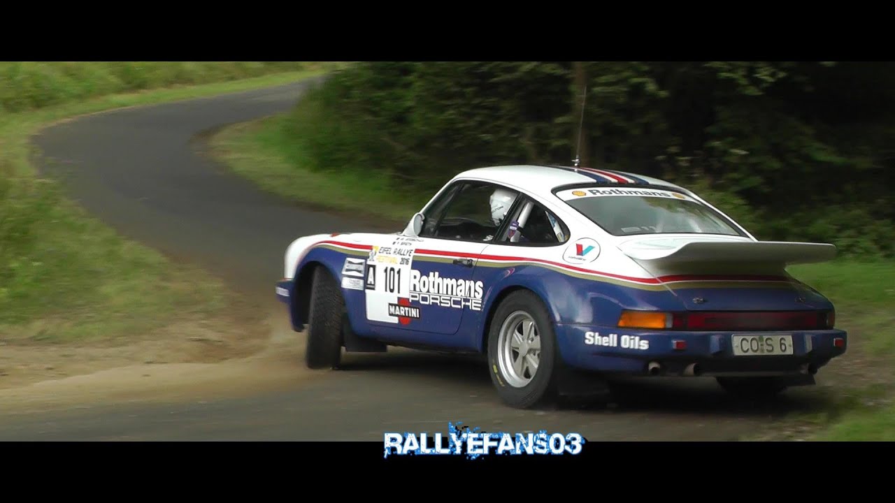 Porsche 911 SC Rally Car Mistakes and Action with Insane SOUND
