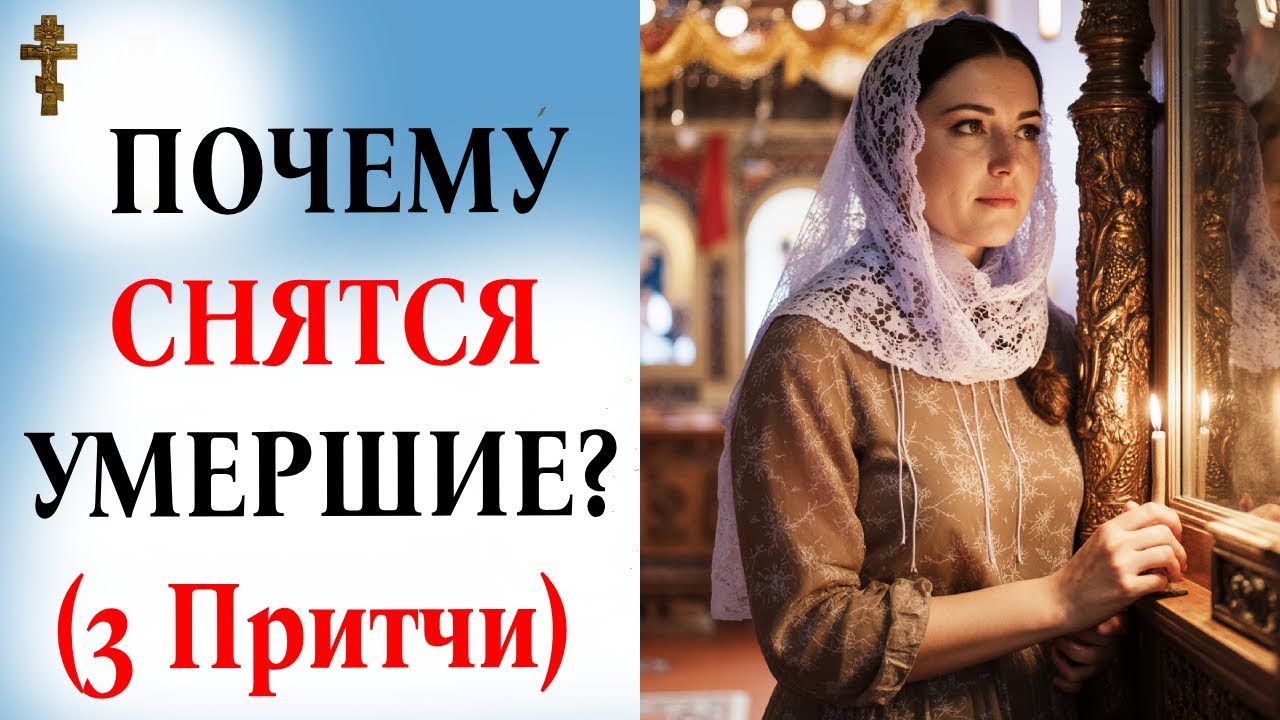 ПОЧЕМУ СНЯТСЯ УМЕРШИЕ? (3 Притчи)