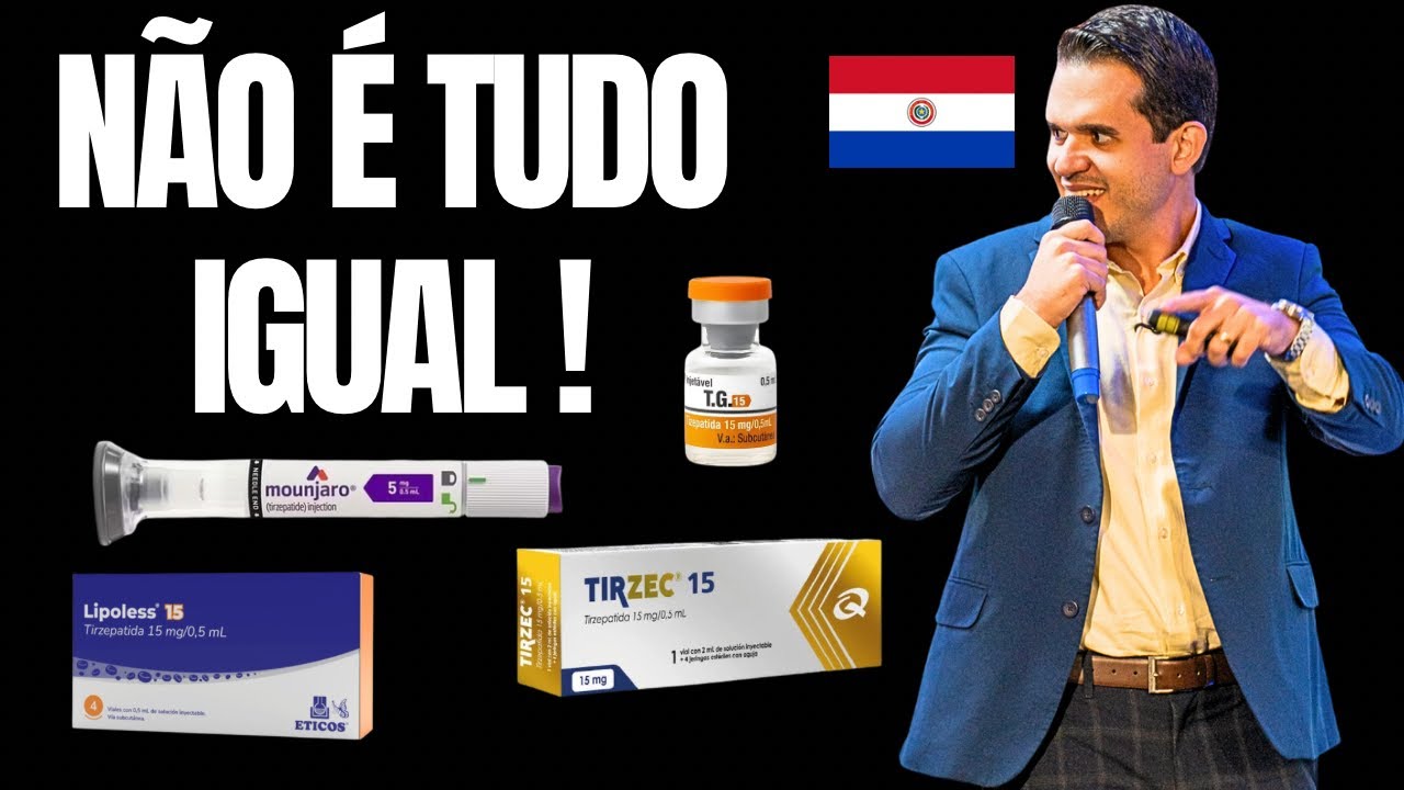 As diferentes tirzepatidas: você corre riscos se não souber escolher!