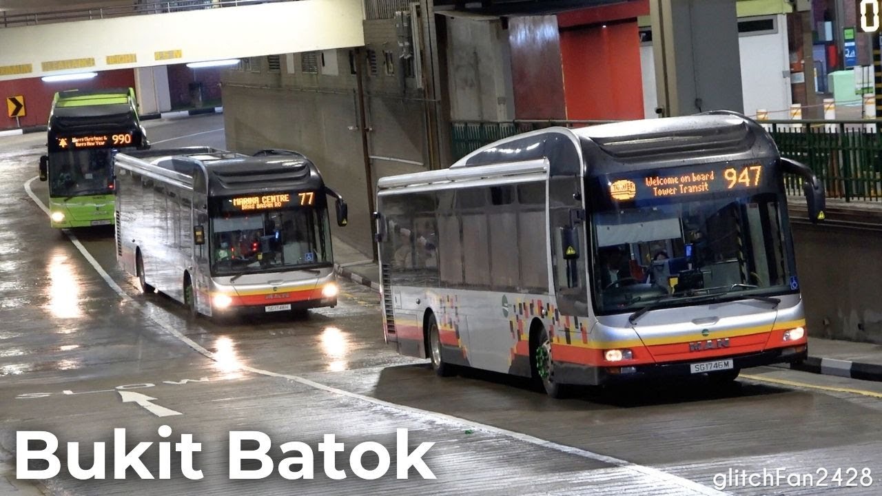 Buses at Bukit Batok Bus Interchange, Singapore 2024