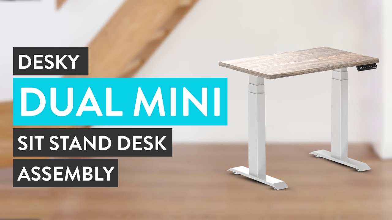 Сборка стола Desky Dual Mini Sit Stand