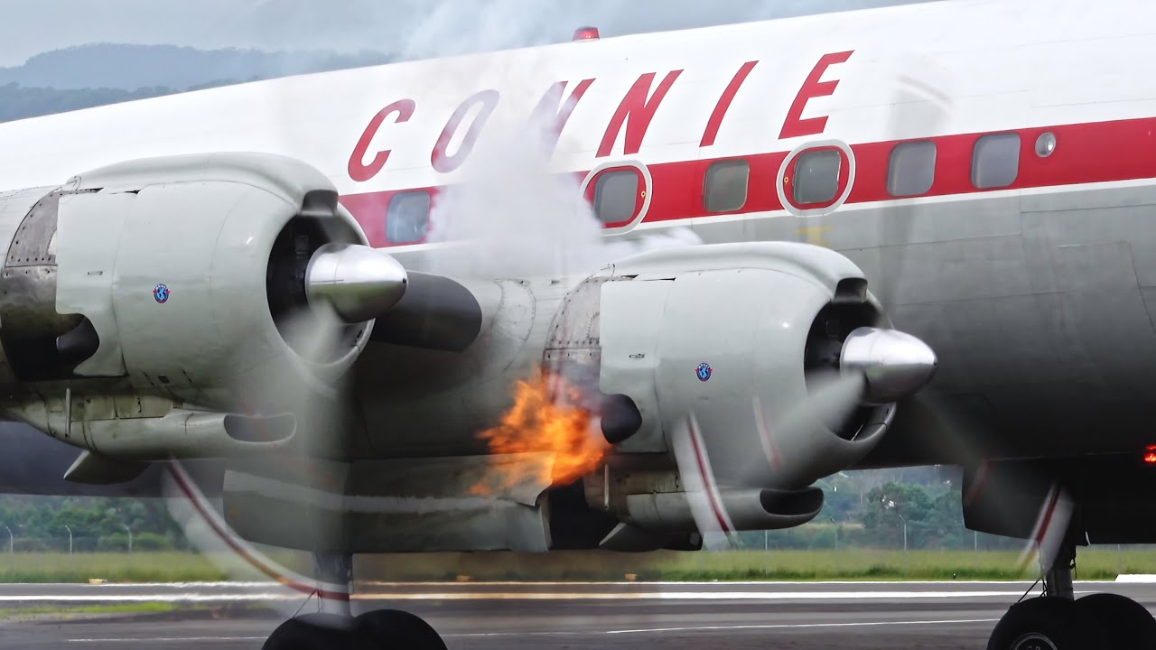 Connie Still Flying in 2024, the Only Airworthy Super Constellation VH-EAG