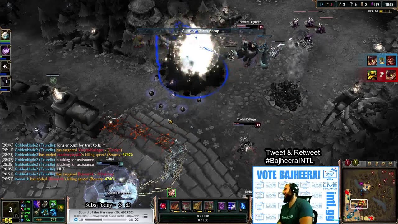 BajheeraLoL - VannsRage.mp4 - Best League of Legends Rage Ever :D