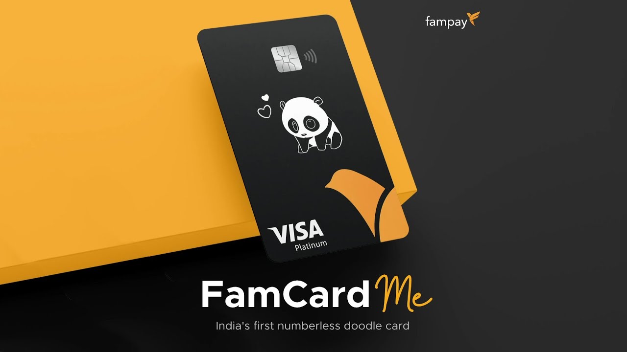 Introducing FamCard Me - India's First Numberless Doodle Card For Teens