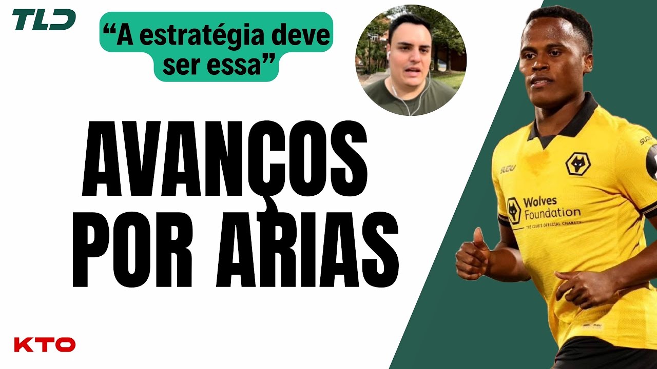 PALMEIRAS PODE TER DUAS SAÍDAS E SE ORGANIZA PARA TENTAR FECHAR COM JHON ARIAS