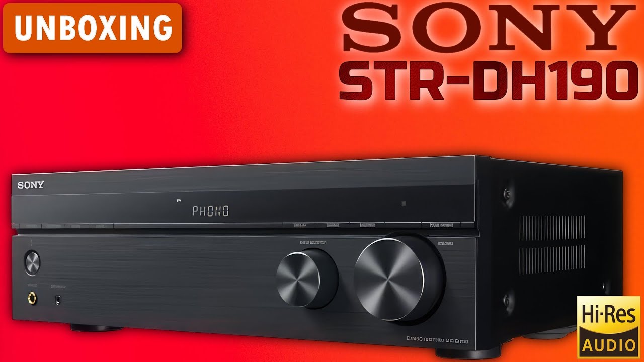 Ampli Sony STR-DH190 | 📦UNBOXING