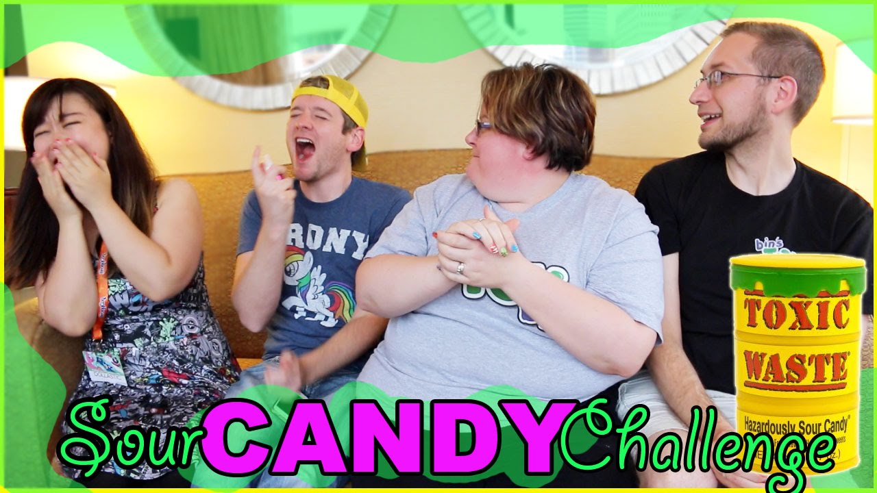 Extreme Sour Candy Tasting Challenge / Dollastic / BinsToyBin