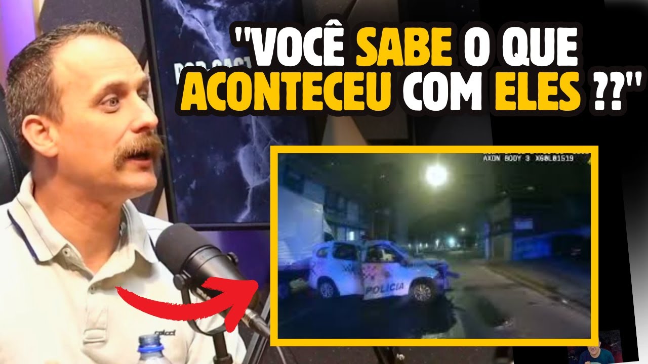 SGT NANTES FALA SOBRE OS POLICIAIS QUE BATERAM A VIATURA TIRANDO UM RACHA