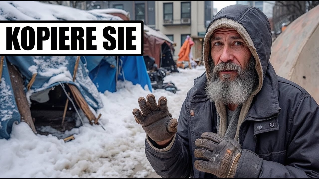 Wie Obdachlose Menschen In Berlin Bei -15°C Warm Bleiben