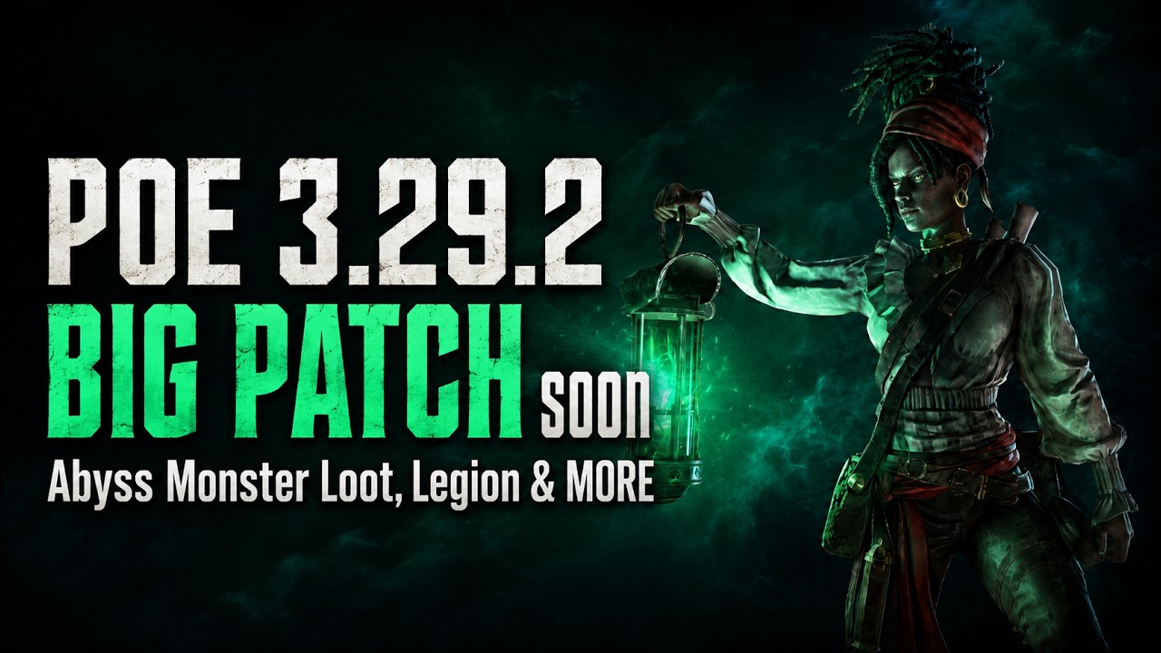 POE 1 - 3.29.2 Big Patch In Hours. Abyss Ground Loot, Legion & More. Path of Exile Allflame
