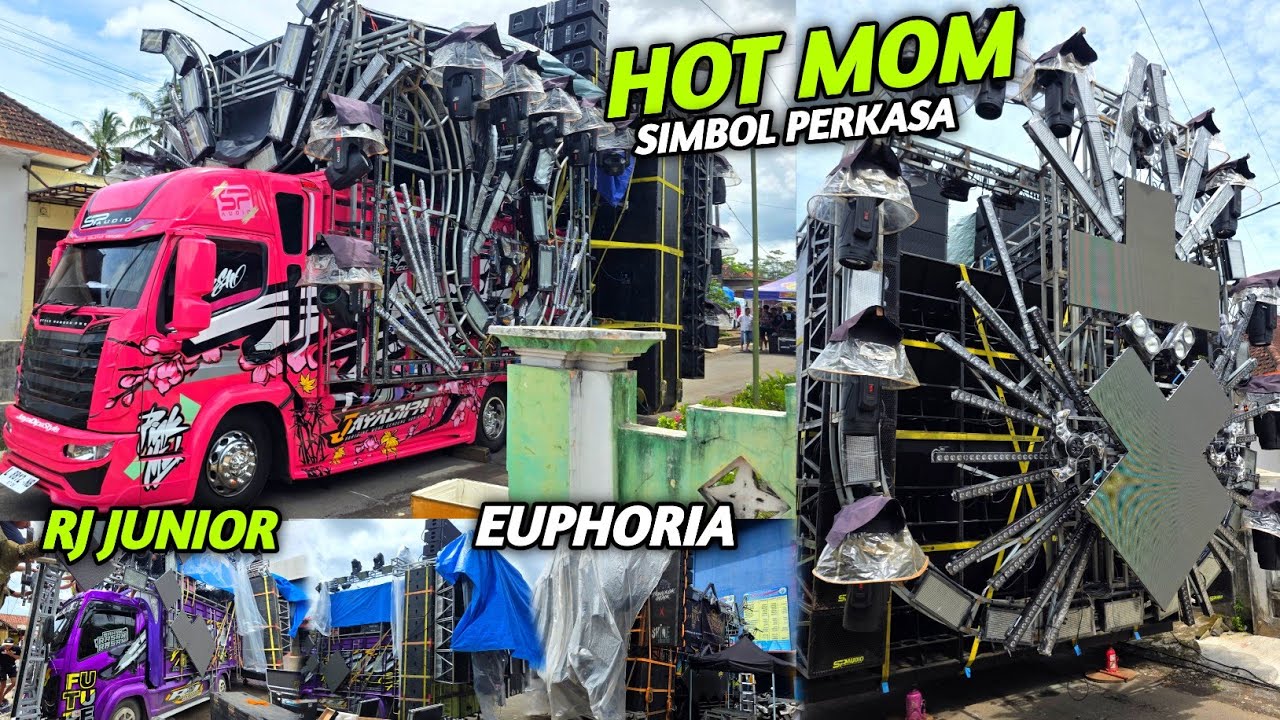 SANGAR, Tampilan & Suara SIMBOL PERKASA HOT MOM diluar Nurul..RJ JUNIOR & EUPHORIA hampir selesai 