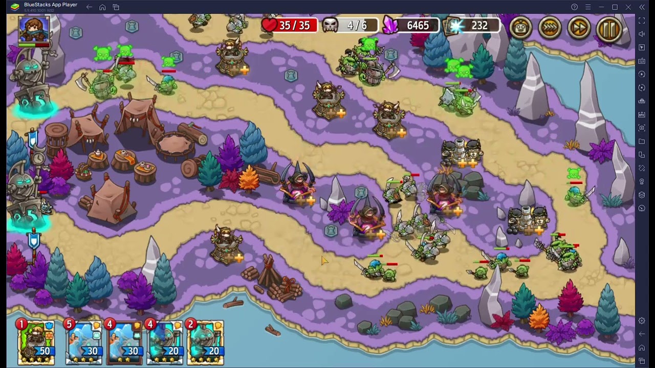 Crazy Defense Heroes - Isle of the Horde - The Fallen One (Nightmare)