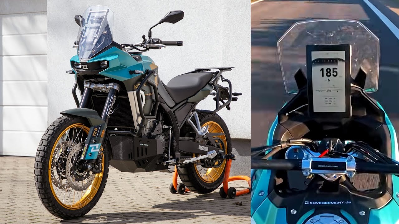 OMG...Alles lief phantastisch. Und dann kam ich auf die Autobahn ✅ Kove 800X Rally auf der Straße ✅