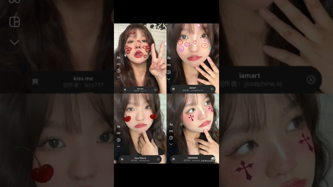 ☆some Aesthetic filter ideas for instagram 🐰#korean #filter #aesthetic #ideas  #pfypシ#zahraahunnie