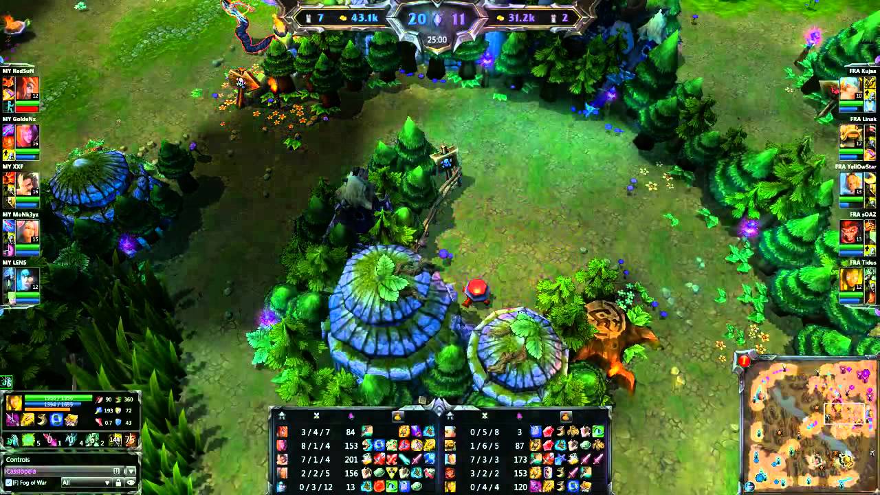 WCG 2011 League of Legends : France vs Malaysia