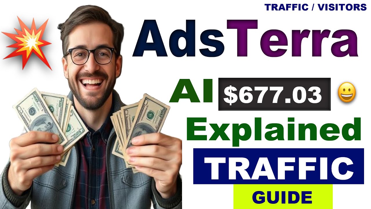 Ads Terra Guide - How Traffic Ad Bar Works For Website Promotion