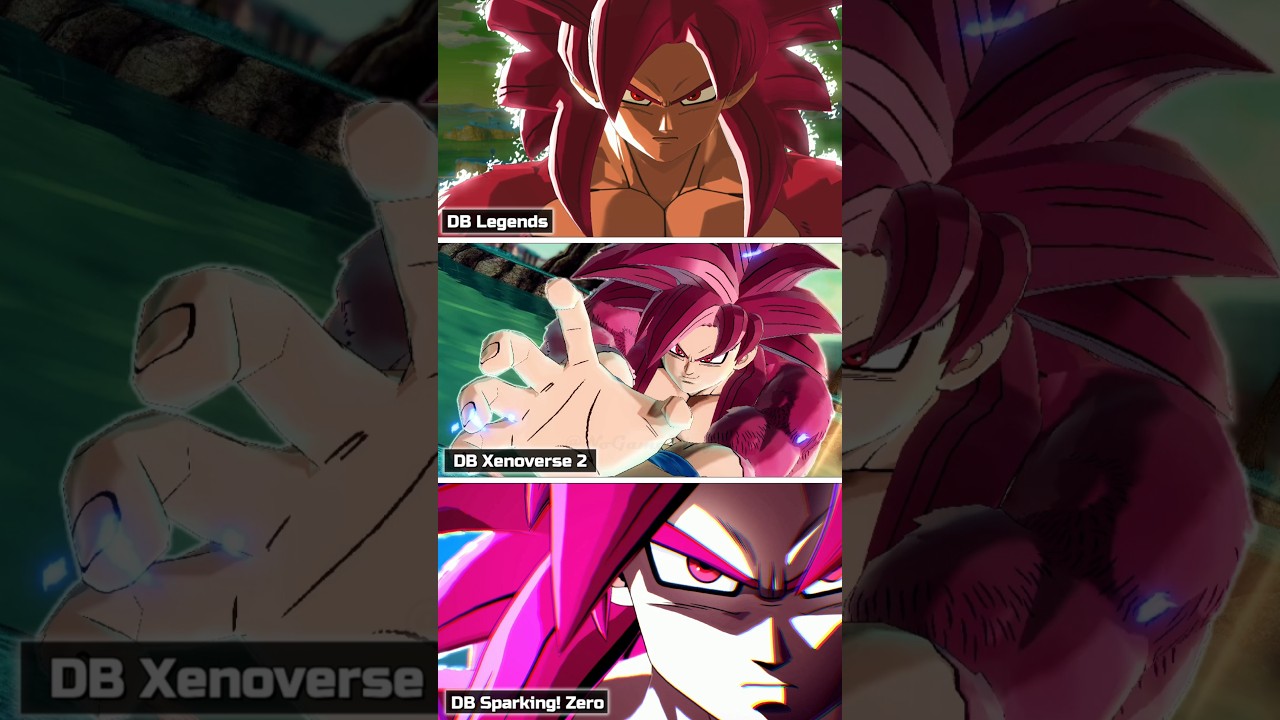 SSJ4 Goku (DAIMA) – Kamehameha Move in Legends, Xenoverse & Sparking ZERO