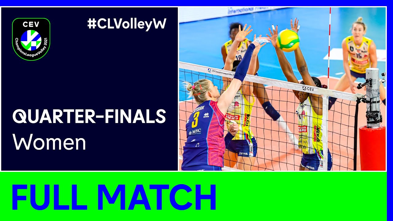A. Carraro Imoco CONEGLIANO vs Savino Del Bene SCANDICCI - CEV Champions League Volley 2021 Women QF