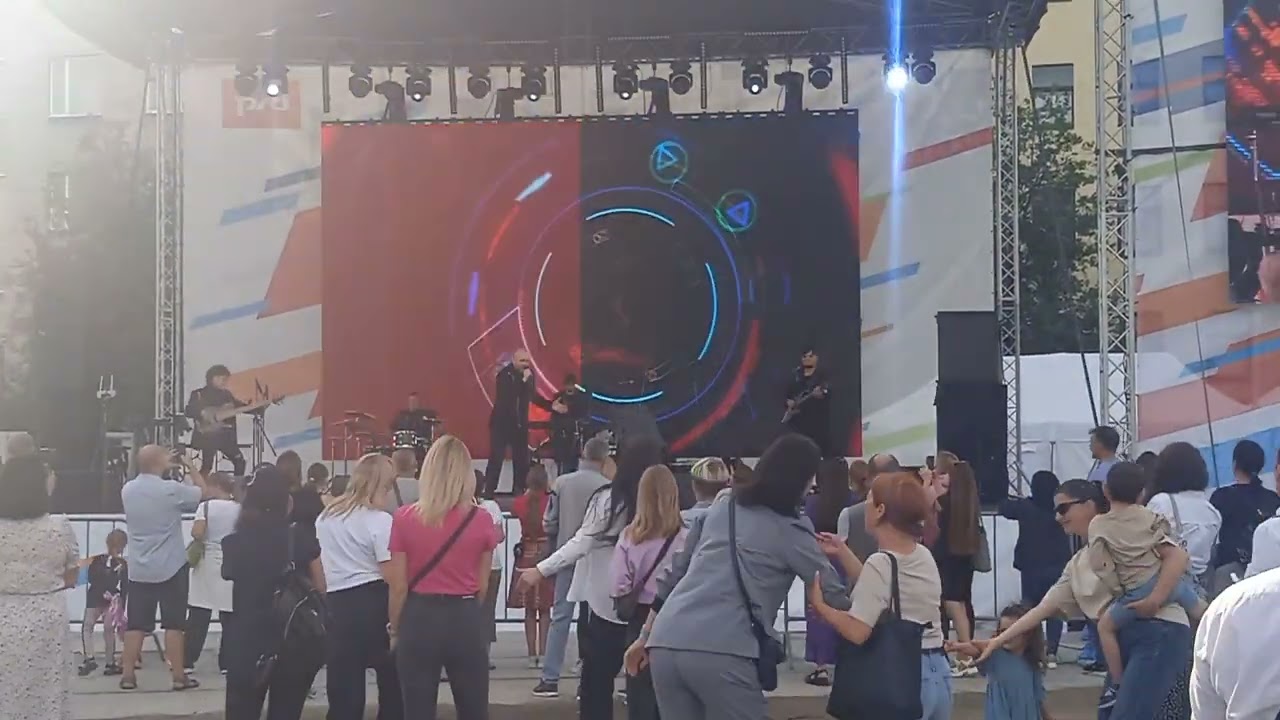 Live Band Krюkov - Я поднимаю руки ( Г. Лепс - cover) @ День Железнодорожника - 2024