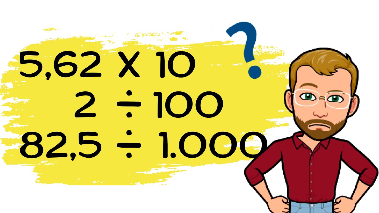 MULTIPLICAR Y DIVIDIR por la UNIDAD SEGUIDA de CEROS 🅾 | Matem&aacute;ticas Primaria