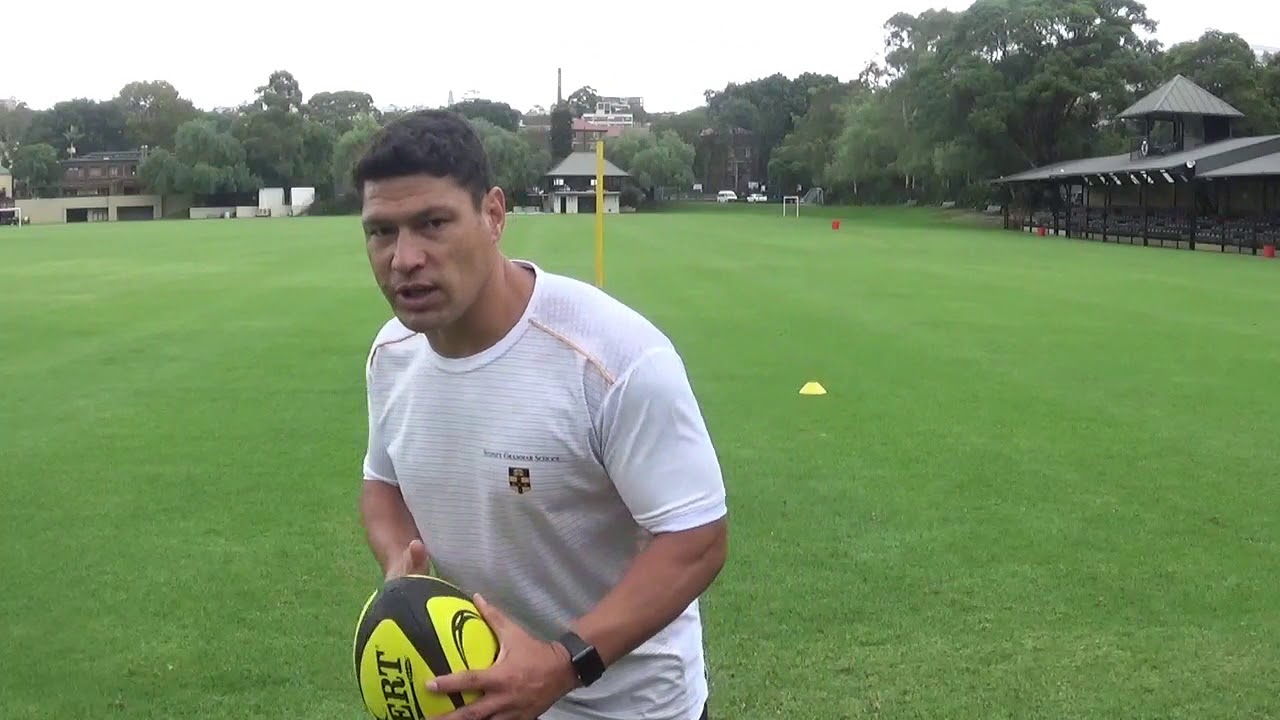 Rugby Footwork Training