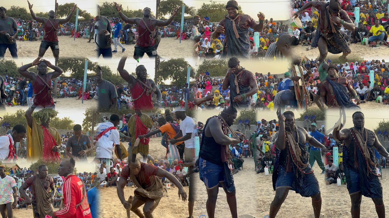 ENTRÉE DE TOUT LES LUTTEURS À BASSOUL AVEC GRAND MBAGNIK BABOU SARR FAMBOUDA GANDIA FAM 21 JUIN 2025