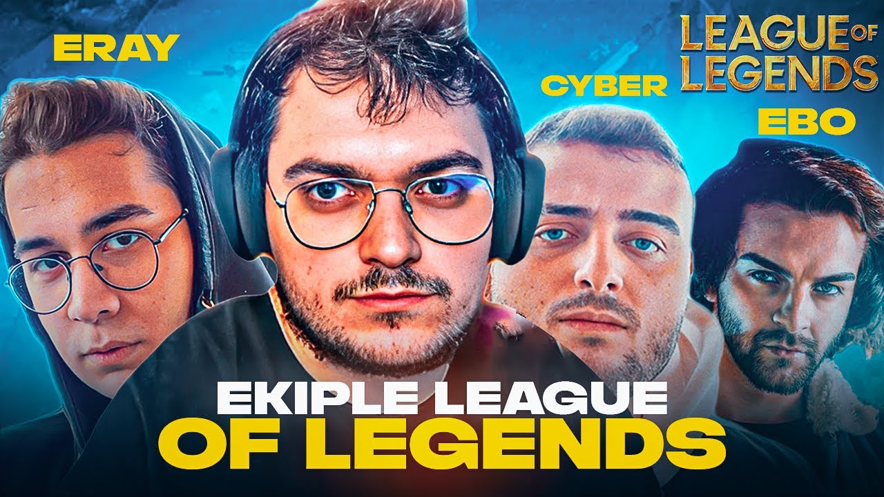 EFSANE EKİPLE BOL KAOSLU LEAGUE OF LEGENDS @erayozkenar @Ebonivon @CyberRulzTv