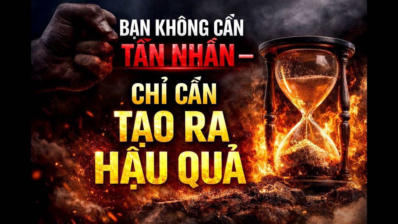 BẠN KHÔNG CẦN TÀN NHẪN – CHỈ CẦN TẠO RA HẬU QUẢ