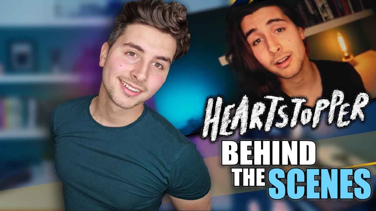 Heartstopper behind the scenes Bisexual Youtuber Netflix 4k