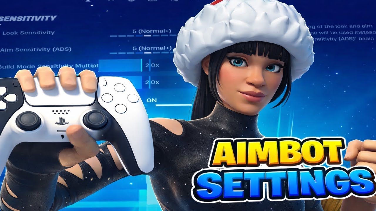 *NEW* BEST😈 Controller Settings For Fortnite CHAPTER 7 🏆! (PS4/PS5/XBOX/PC)