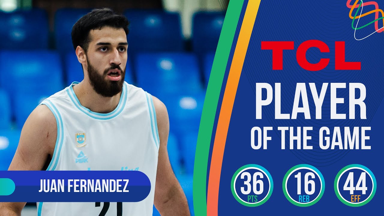 Sensational Juan Fernandez (36 PTS) pops off as ARG 🇦🇷 beat COL at the buzzer at #AmeriCup 2025!