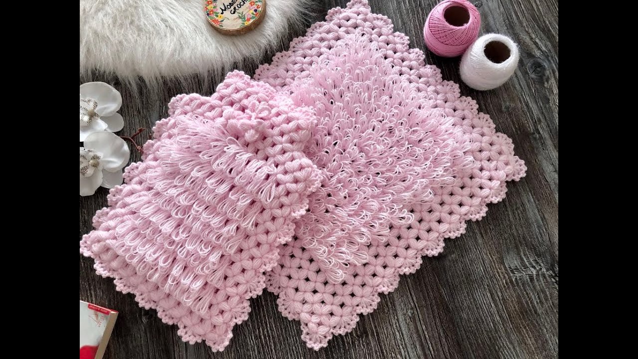 KUTU TEKNİĞİ İLE PÜSKÜLLÜ KESE LİF MODELİ /UYARLAMA @Modern.Crochet