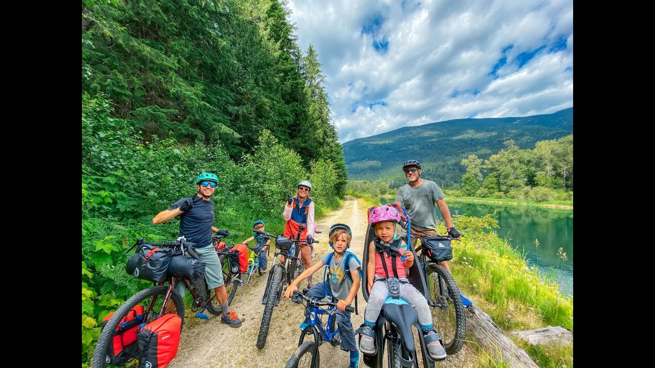 Cycling the Slocan Valley Rail Trail - Family Overnighter
